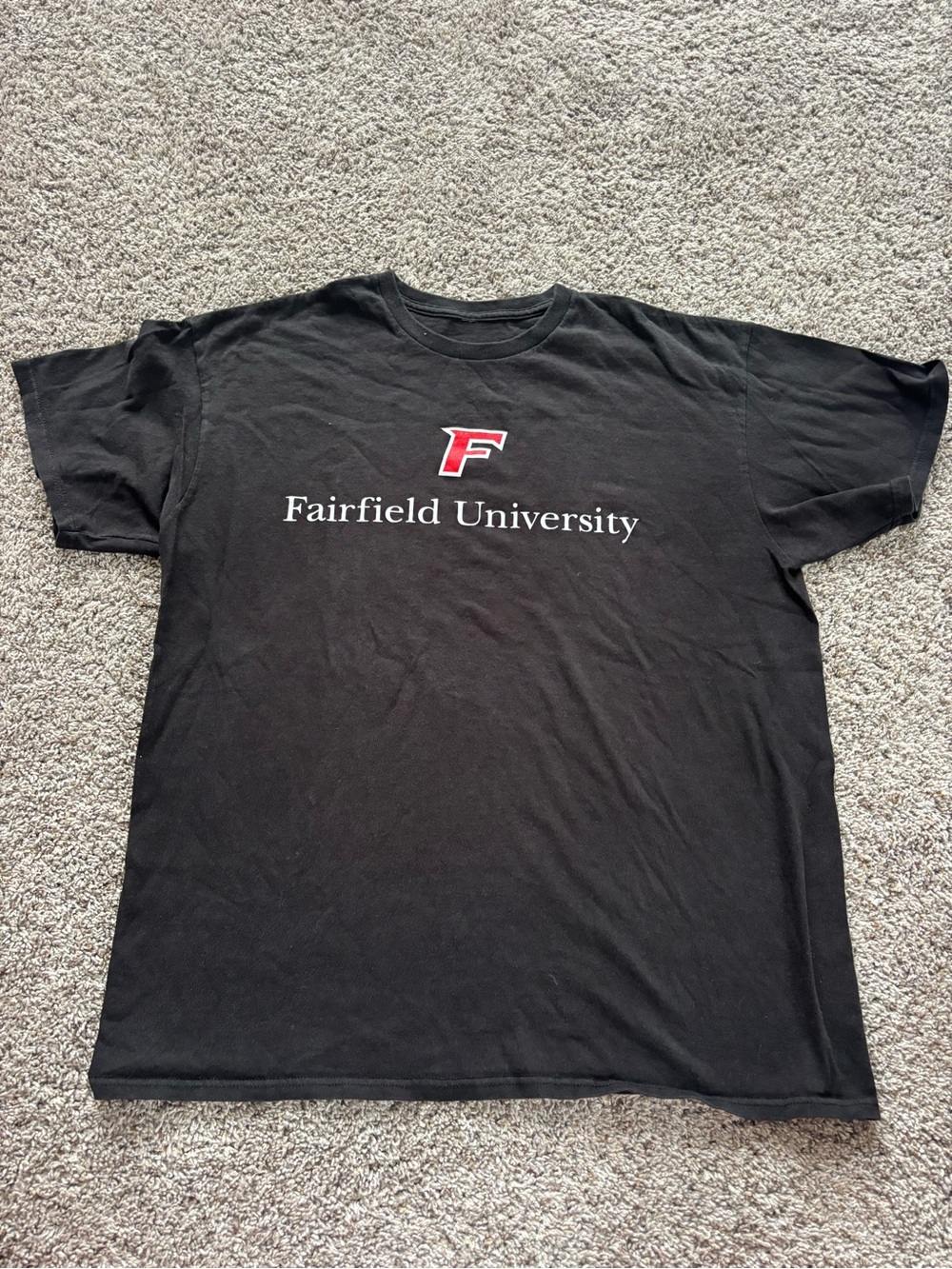 Fairfield university Black Logo T-Shirt